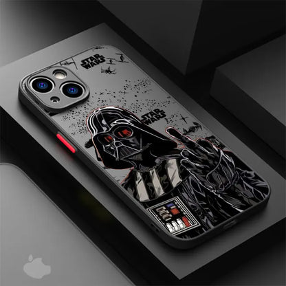 Soft phone case with Star Wars inspired design