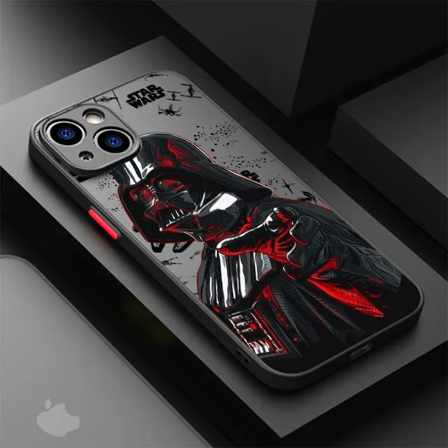 Soft phone case with Star Wars inspired design