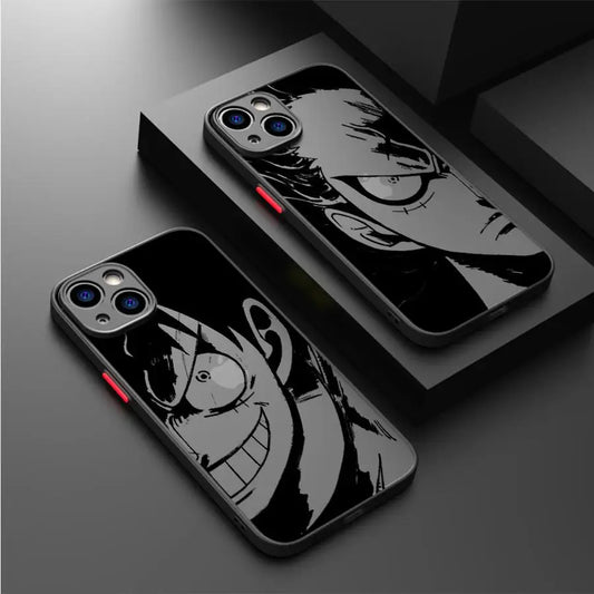 Coque de téléphone One Piece noir