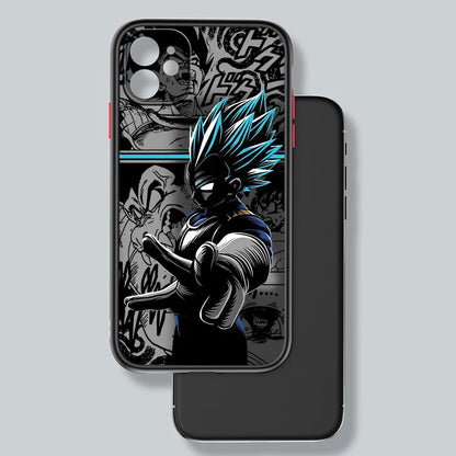 Dragon Ball Frosted Translucent Luxury Phone Case