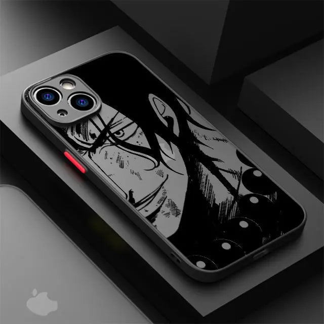 One Piece Black Phone Case