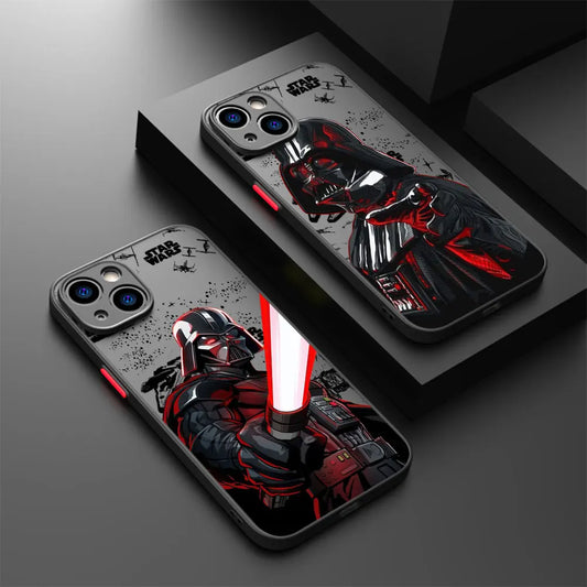 Soft phone case with Star Wars inspired design