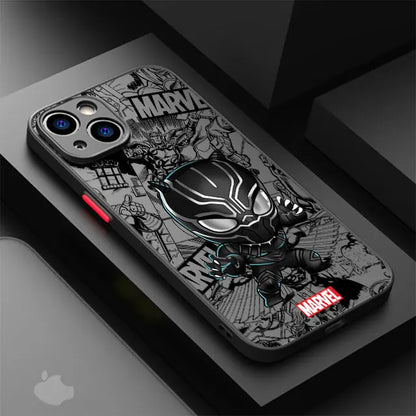 Coque de téléphone Marvel Cartoon Groot & Spiderman