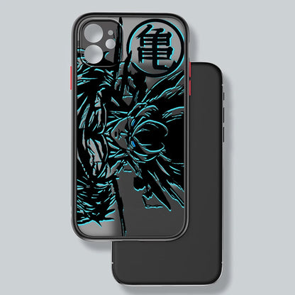 Dragon Ball Frosted Translucent Luxury Phone Case