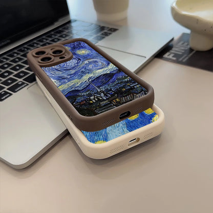 Coque de téléphone imprimée La Nuit Étoilée de Vincent Van Gogh