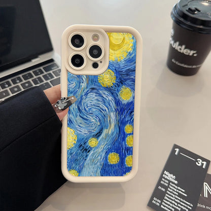 Coque de téléphone imprimée La Nuit Étoilée de Vincent Van Gogh