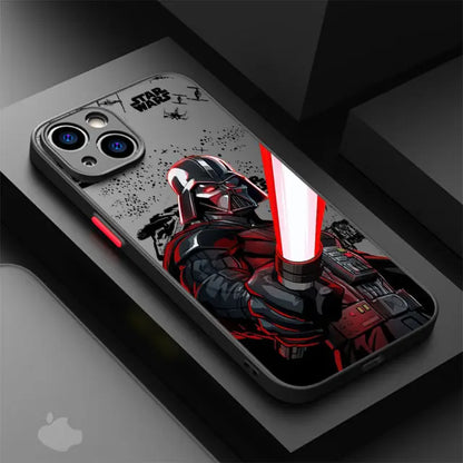 Soft phone case with Star Wars inspired design