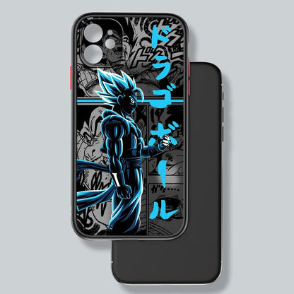 Dragon Ball Frosted Translucent Luxury Phone Case