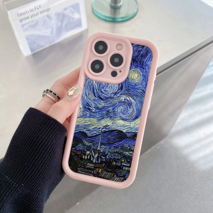 Coque de téléphone imprimée La Nuit Étoilée de Vincent Van Gogh