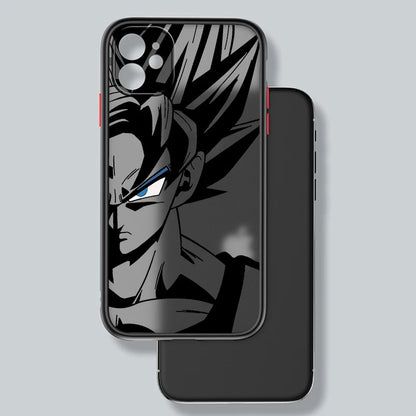 Dragon Ball Frosted Translucent Luxury Phone Case